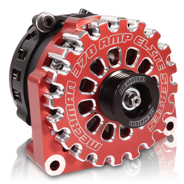 MECHMAN E Series 370 amp Red Billet 96-04 GM Truck