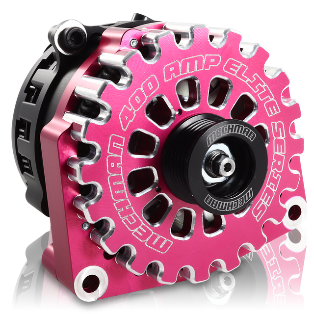 E Series 400 amp Pink Billet GM truck 05-13