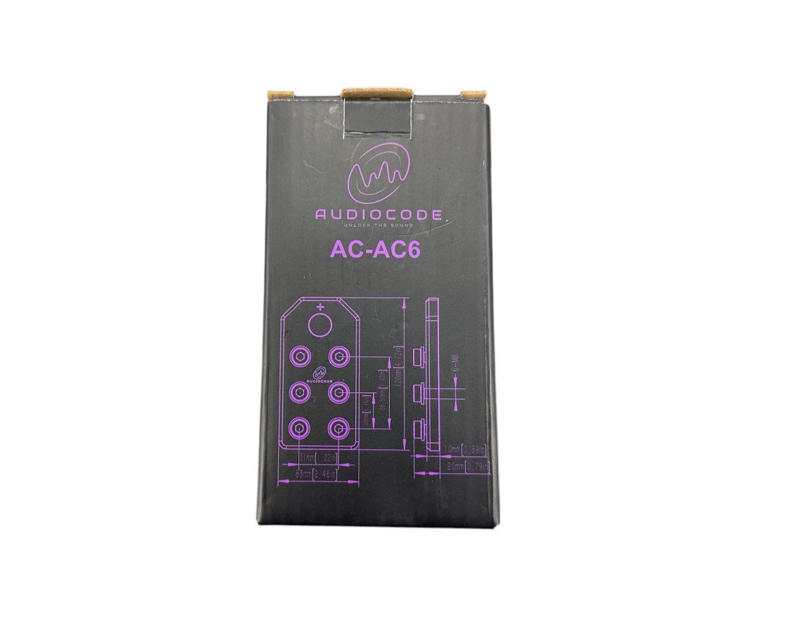 AUDIO CODE AC-AC6 (SINGLE)
