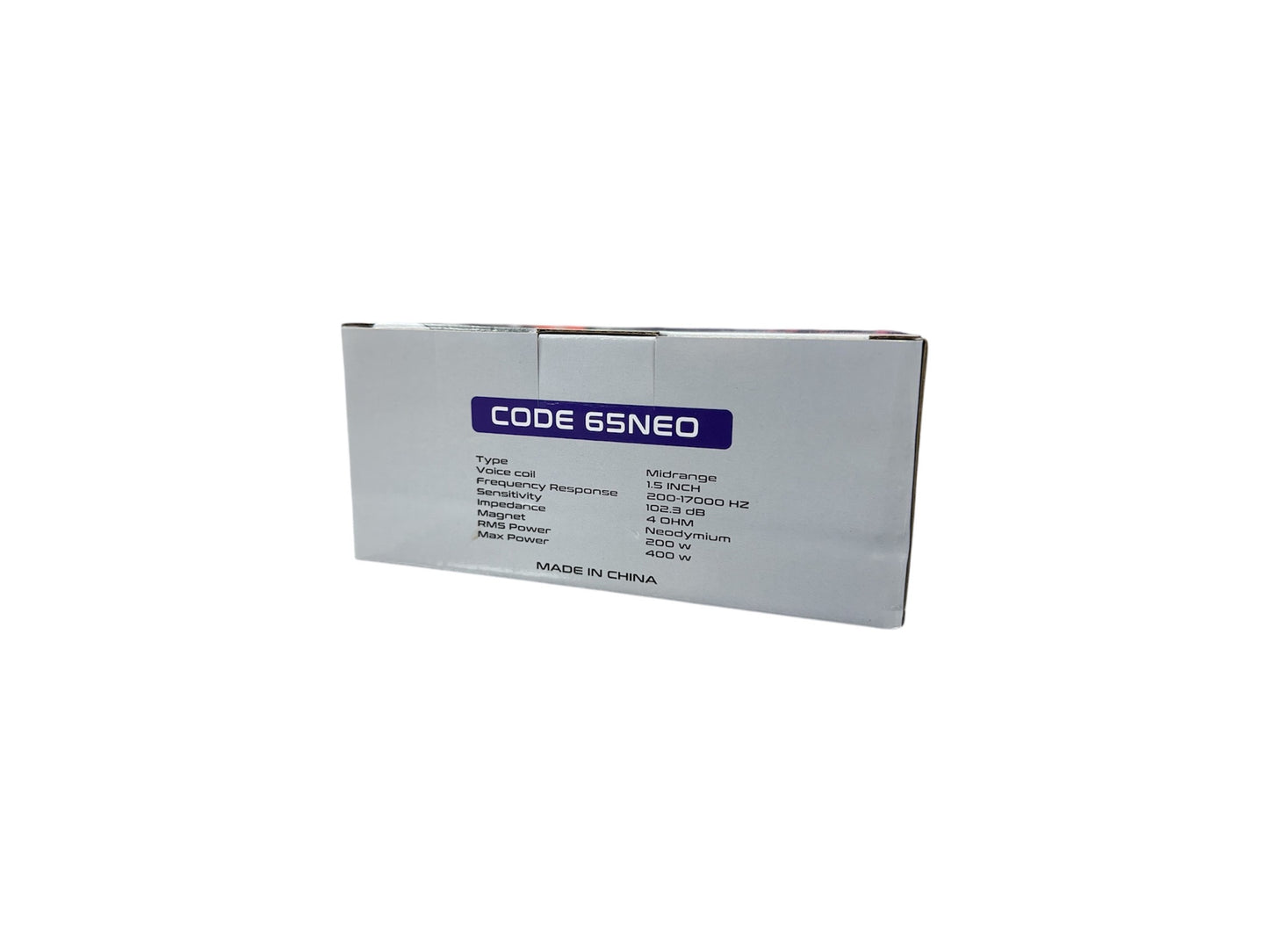 AUDIO CODE CODE65NEO