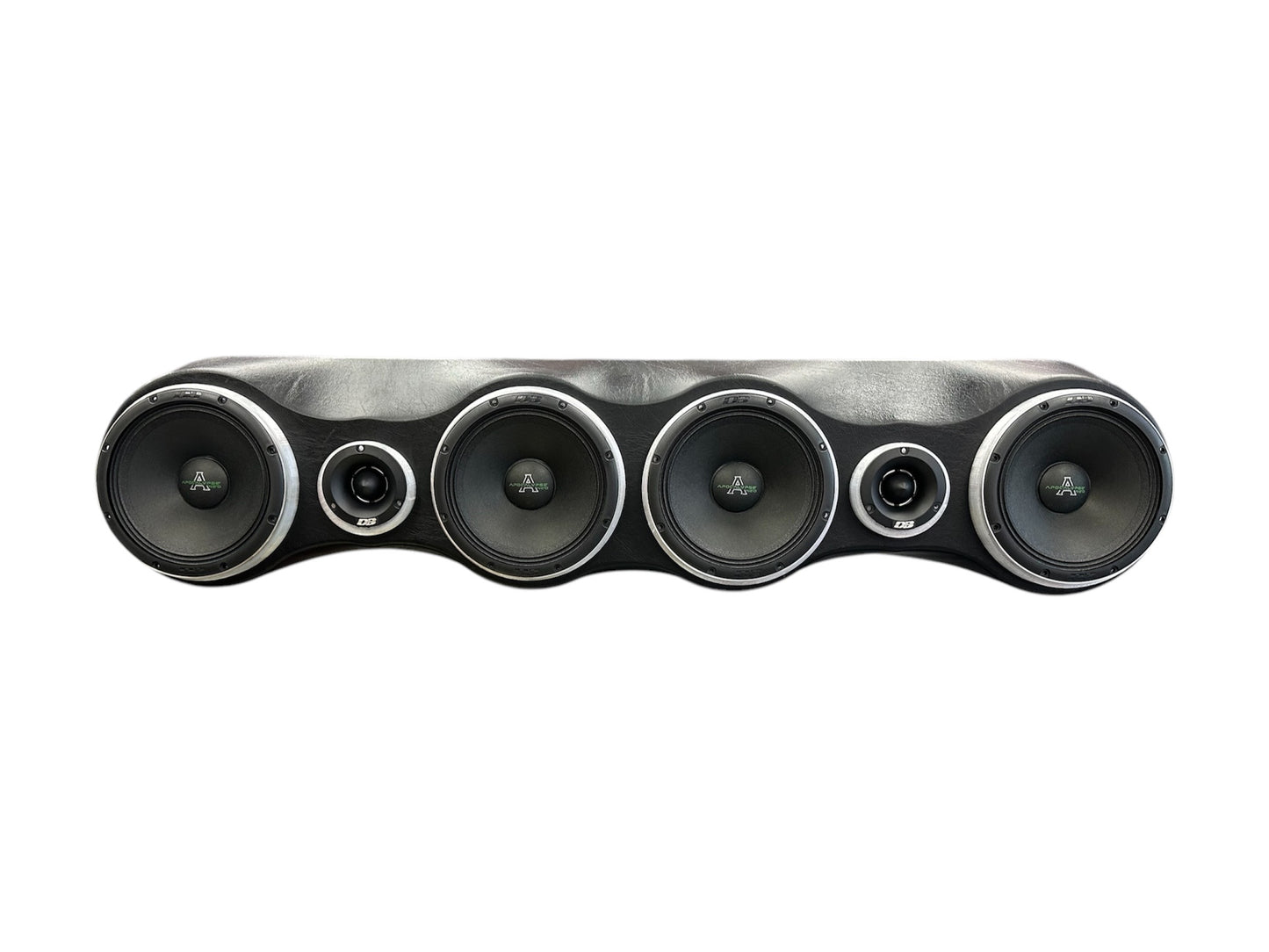DEAF BONCE 67AN SPEAKER RACK BUNDLE WITH LED SPEAKER RING LIGHTS