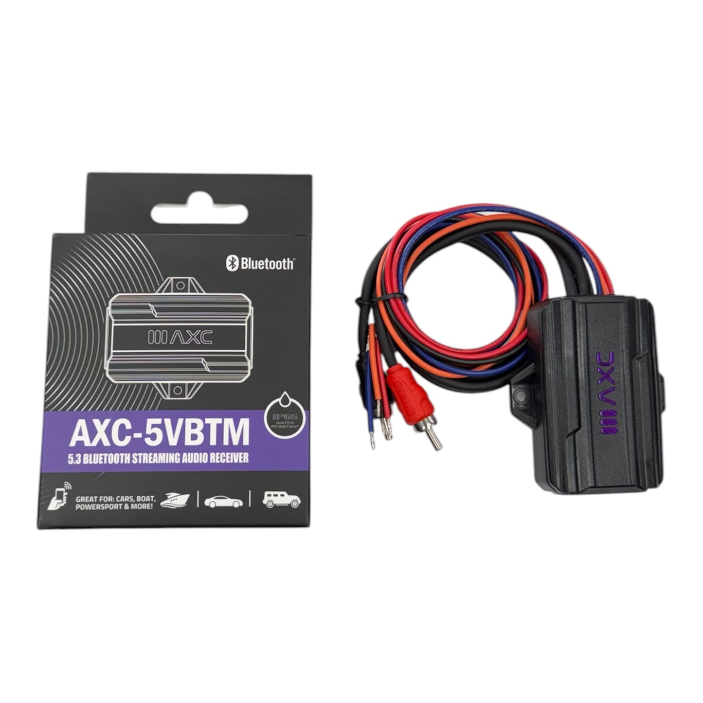 AXC-5VBTM 5.3 BLUETOOTH STREAMING AUDIO RECIEVER