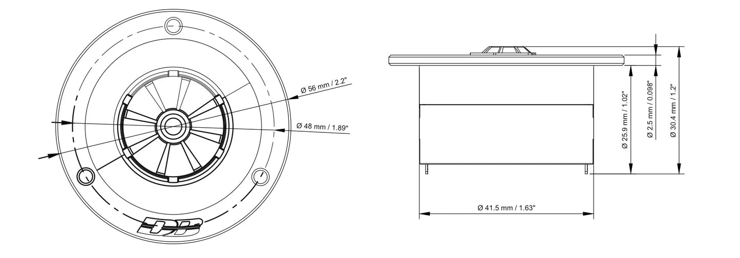 Machete MFT-25 | Tweeters (Pair)