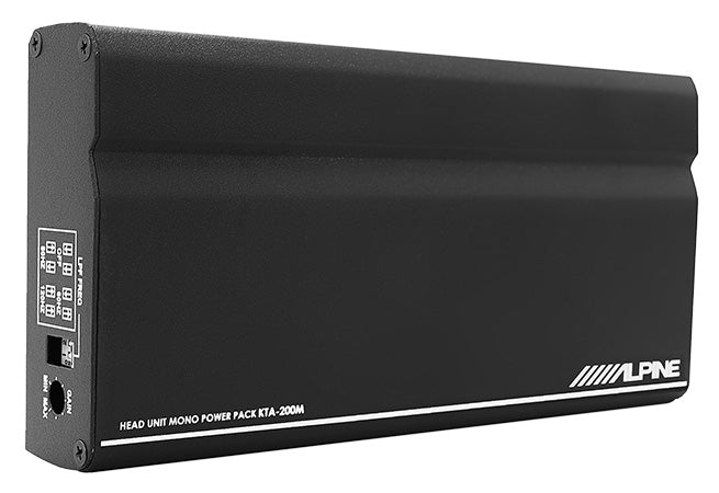 Alpine KTA-200M – Mono Power Pack Amplifier with PowerStack