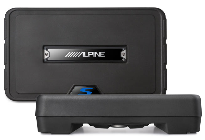 Alpine SS-SB12 – Single 12” S-Series Shallow Preloaded Subwoofer Enclosure