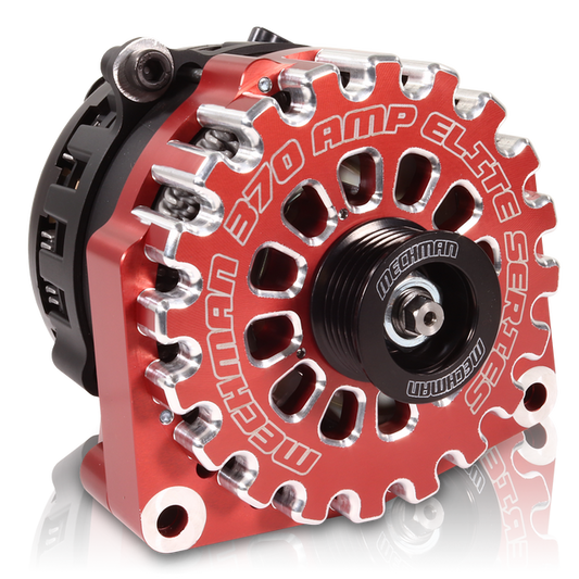 MECHMAN E Series 370 amp Red Billet 96-04 GM Truck