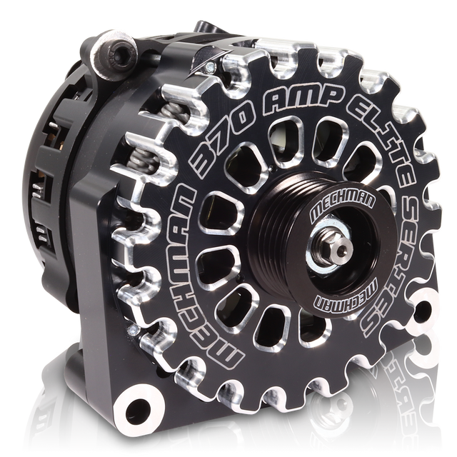 E Series 370 amp Black Billet for 05-13 GM Truck