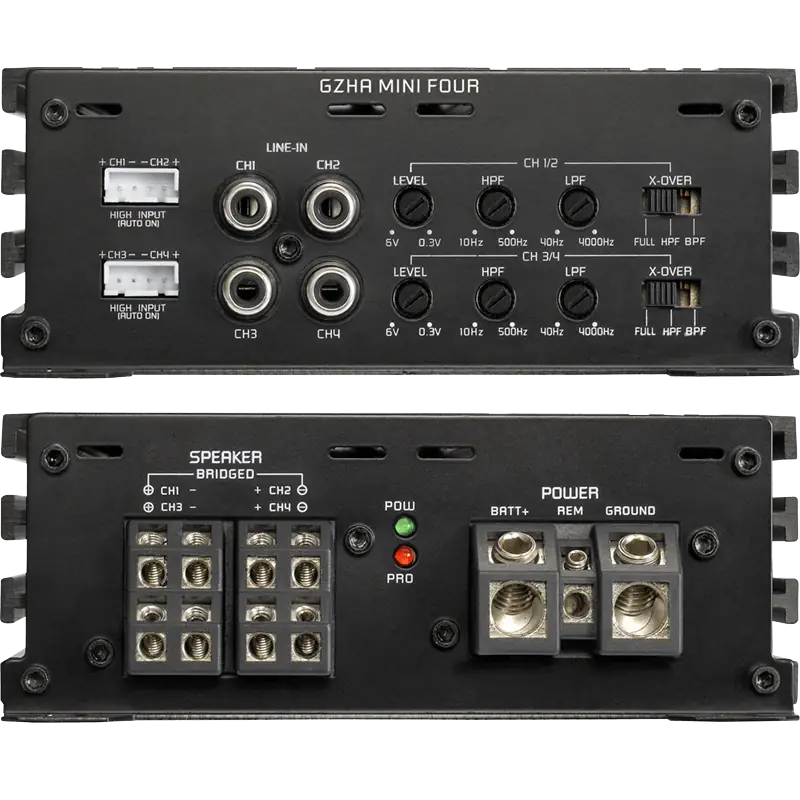 Ground Zero GZHA MINI FOUR AMP