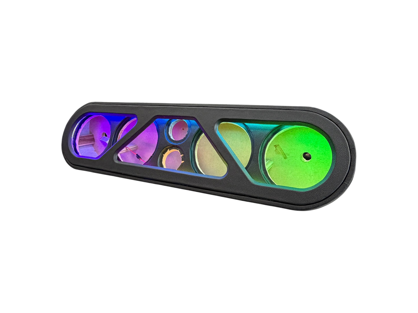 4 SPEAKER AND TWO TWEETER SPEAKER RACK WITH BEAUTY PANEL AND LED
