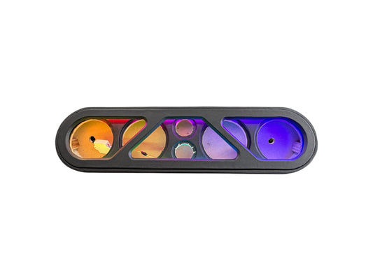 4 SPEAKER AND TWO TWEETER SPEAKER RACK WITH BEAUTY PANEL AND LED