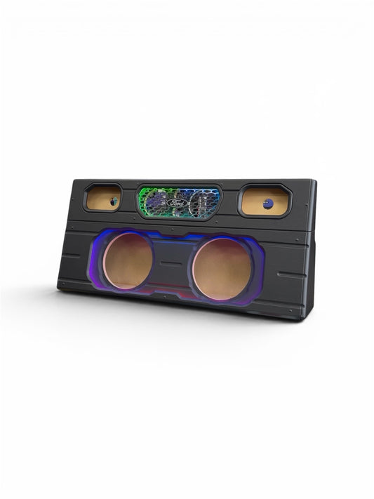 Custom Single Cab Ford F-150 Audio Box (2018 & Up)