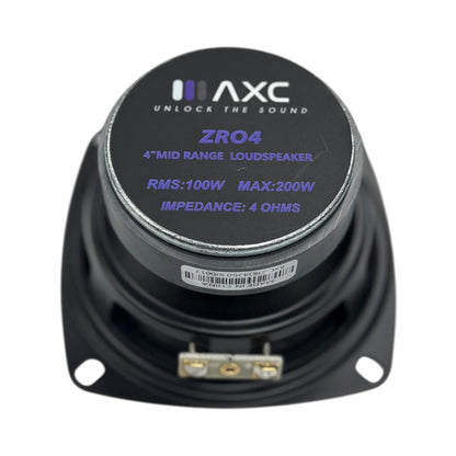 AXC ZRO4 4 INCH MIDRANGE SPEAKER (SINGLE)