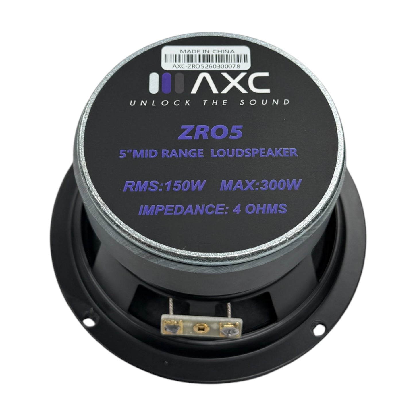 AXC ZRO5 5.25 INCH MIDRANGE SPEAKER (SINGLE)