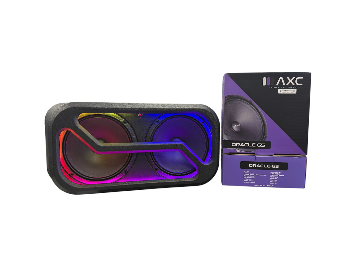AXC ORACLE 65 TT PANEL BUNDLE WITH BEAUTY PANEL AND RGB LIGHTS