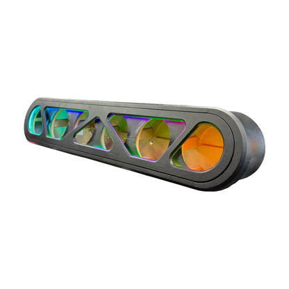 AXC 6 SPEAKER RACK WITH LED LIGHTS AND BEAUTY PANEL