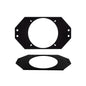 82-1012 Speaker Adapters 4 Inch - Wrangler 1997-2006