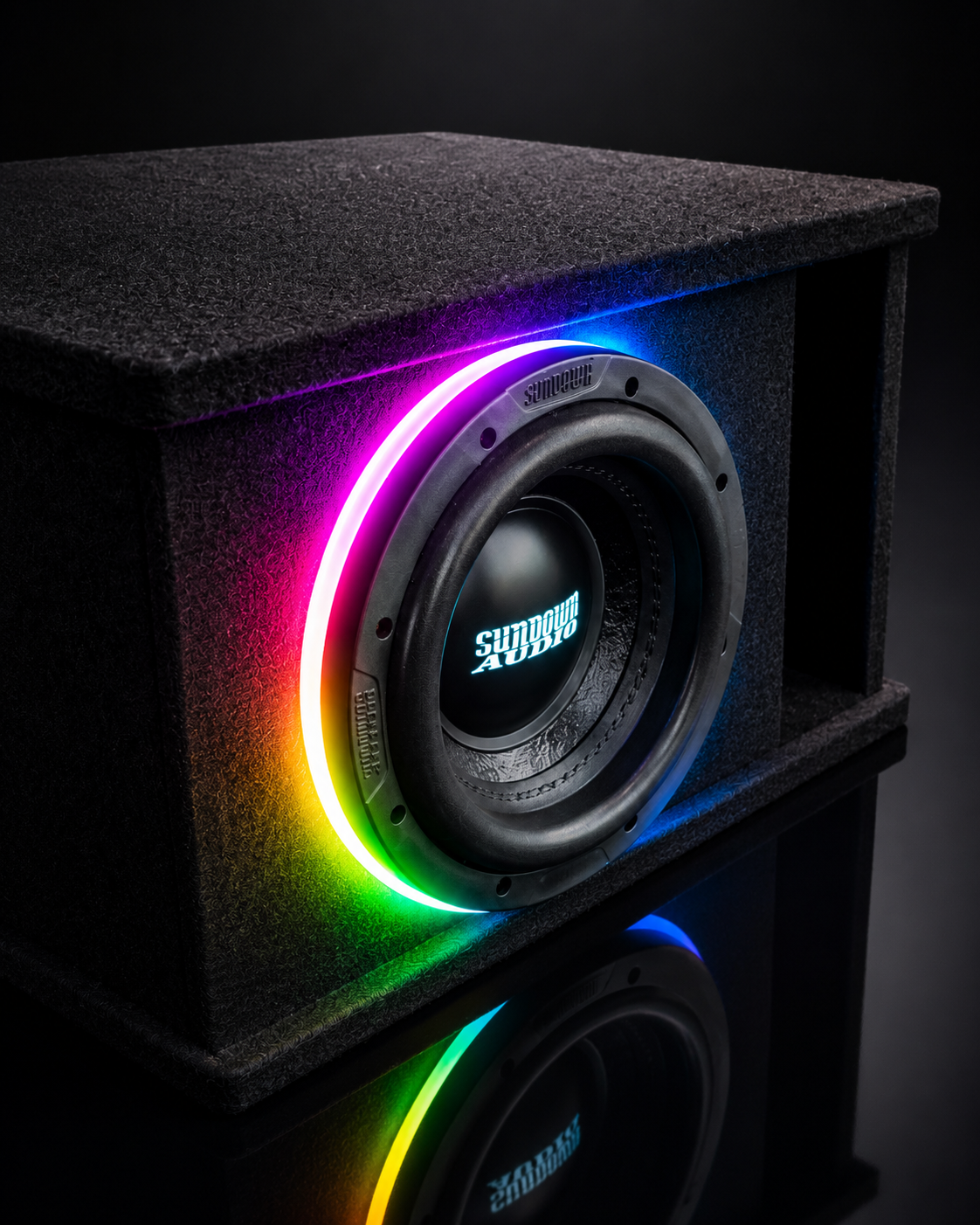 8" Subwoofer Smart RGB LED Rings - GorillaKnobz