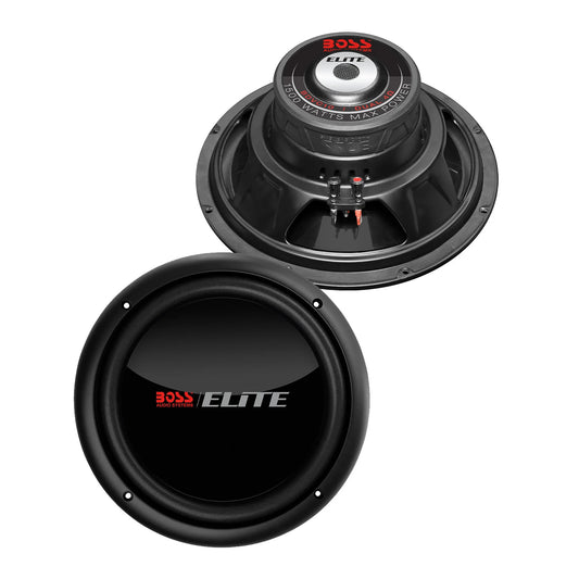 Elite - 10" Dual Voice Coil (4 Ohm) 1500W Subwoofer. (Sold Single)-BDVC10