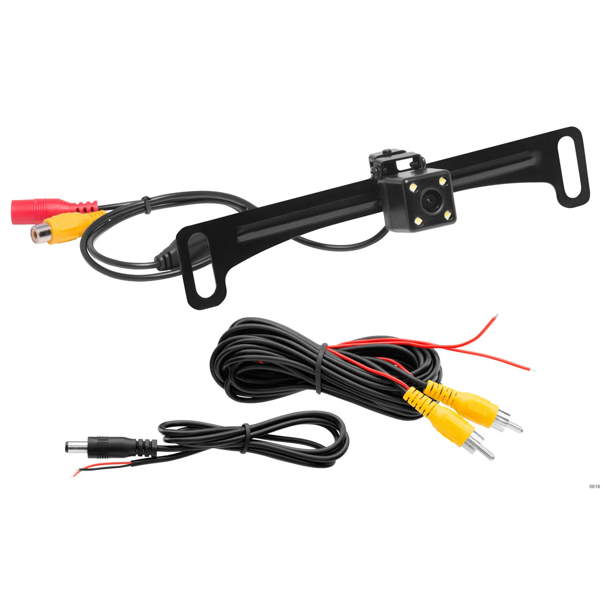 Cle Rear Camera Rear-View License Plate Mount Camera Featuring Weather Proof-ELPC40B ...