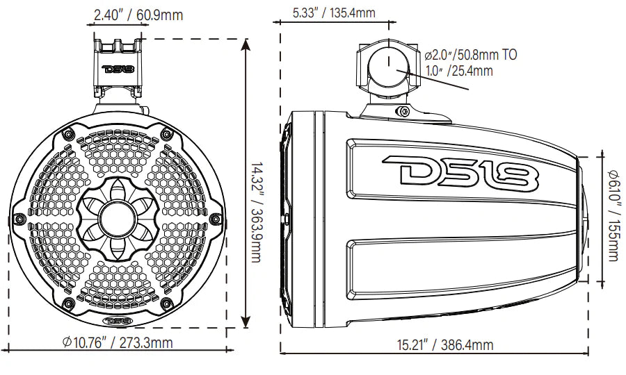 DS18 NXL-X10TPNEO/BK