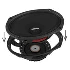 6x9" 350 W RMS 4 Ohm Mid-High Loudspeaker DS18 PROJECT360 Neo Rotating Recone