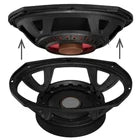 PROJECT360 6x9” High-Sensitivity Mid-High Loudspeaker - 300W RMS 4-Ohm - Rotating Recone Design For Quick Repair