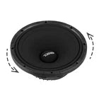 PROJECT360 8” High-Sensitivity Mid-High Loudspeaker With Neodymium Magnet - 350W RMS 4-Ohm - Rotating Recone Design For Quick Repair