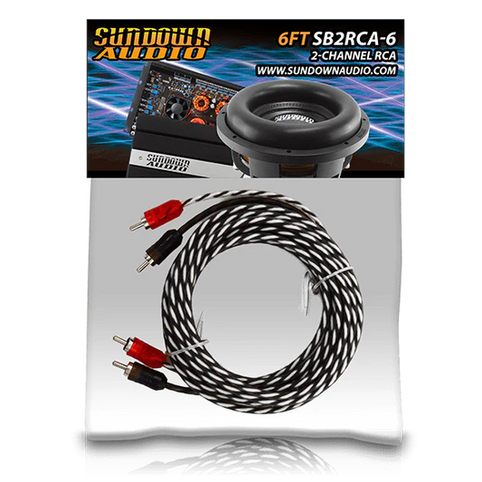 SB2-6 RCA - 2 Channel - 6 Ft Standard