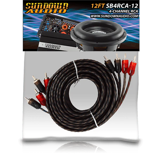 SB4-12 RCA - 4 Channel - 12 ft Standard