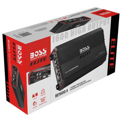 Elite MODEL 1600W High Output 4 Channel Full Range-BE1600.4