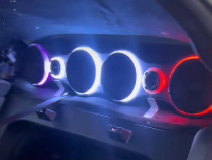 GORILLA KNOBZ SMART RBG 6.5 SPEAKER RINGS 4 6.5 SPEAKERS AND 2 TWEETERS